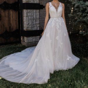 Powder Blue Wedding Dress